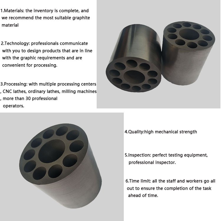 Customized mold graphite moulds for silver gold steel metal precious casting