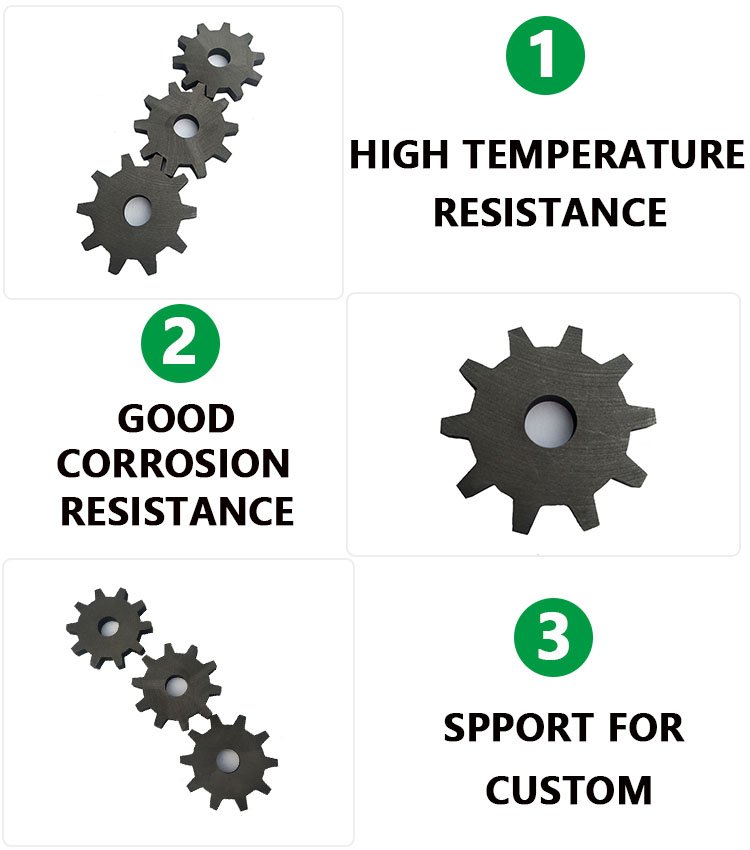 Factory wholesale various wear resistance carbon graphite rotor for sale