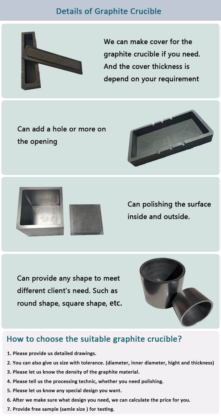 185 molded graphite bars for lubrication factory customize High quality graphite gold molds