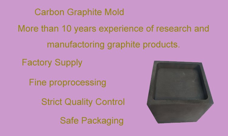 High Temperature melting gold OEM customized processing Graphite die mold