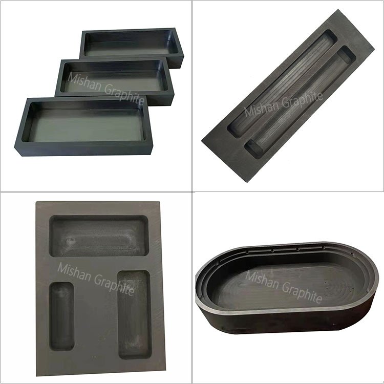 Supply high pure casting silver carbon graphite moulds