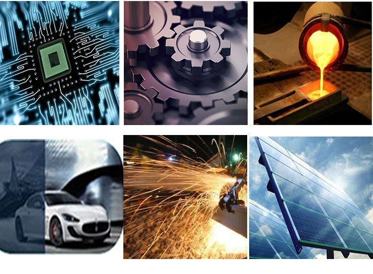 Customized high purity carbon graphite tube for furnace