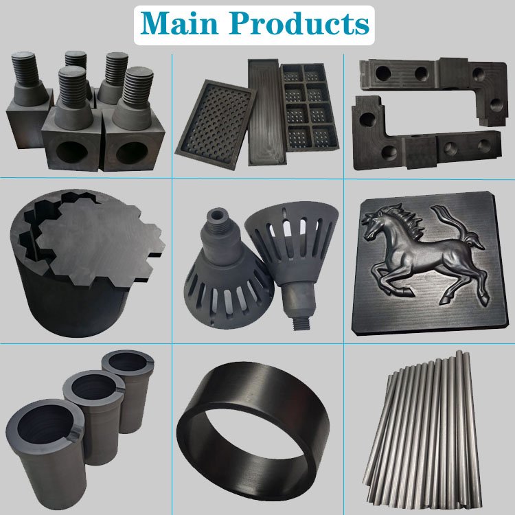 1.85 molded carbon cups graphite bars for Heating Element