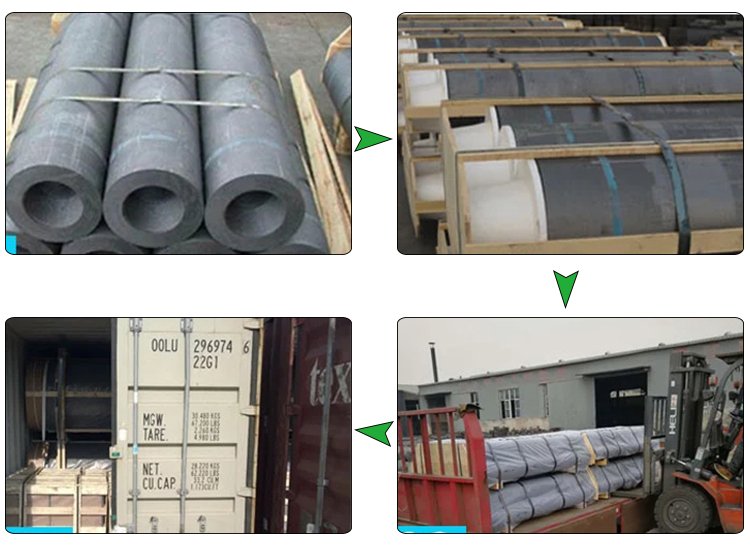 Factory supply UHP graphite electrode with high mechanical strength