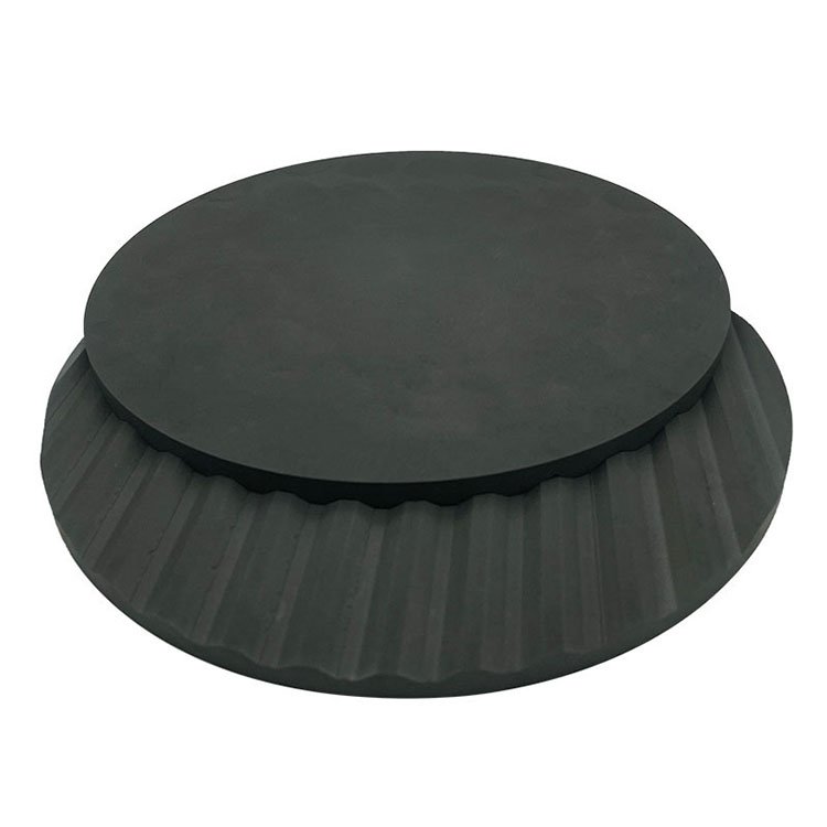 Supply factory price high density isostatic round graphite plates for furnace