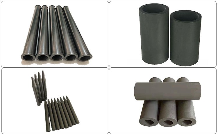 Best price high pure anti-oxidation durable carbon graphite tube with special design