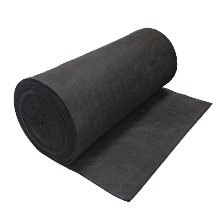 Pan Based Carbon Fiber Soft Graphite Felt 1mm 3mm For Inert Gas Furnaces
