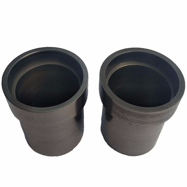 Quality guarantee factory price aluminum melting large size graphite crucible for elemental analyzer