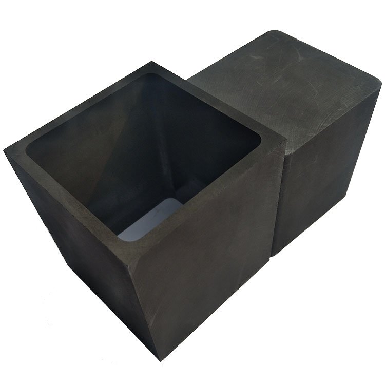High temperature resistance materials graphite marble mold for gold smelting